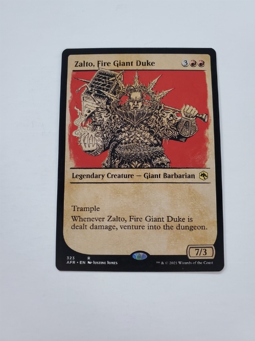 Zalto, Fire Giant Duke (Showcase)