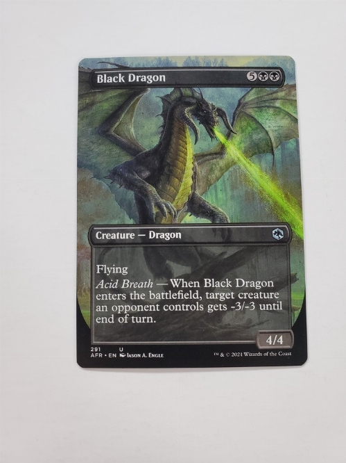 Black Dragon (Borderless)