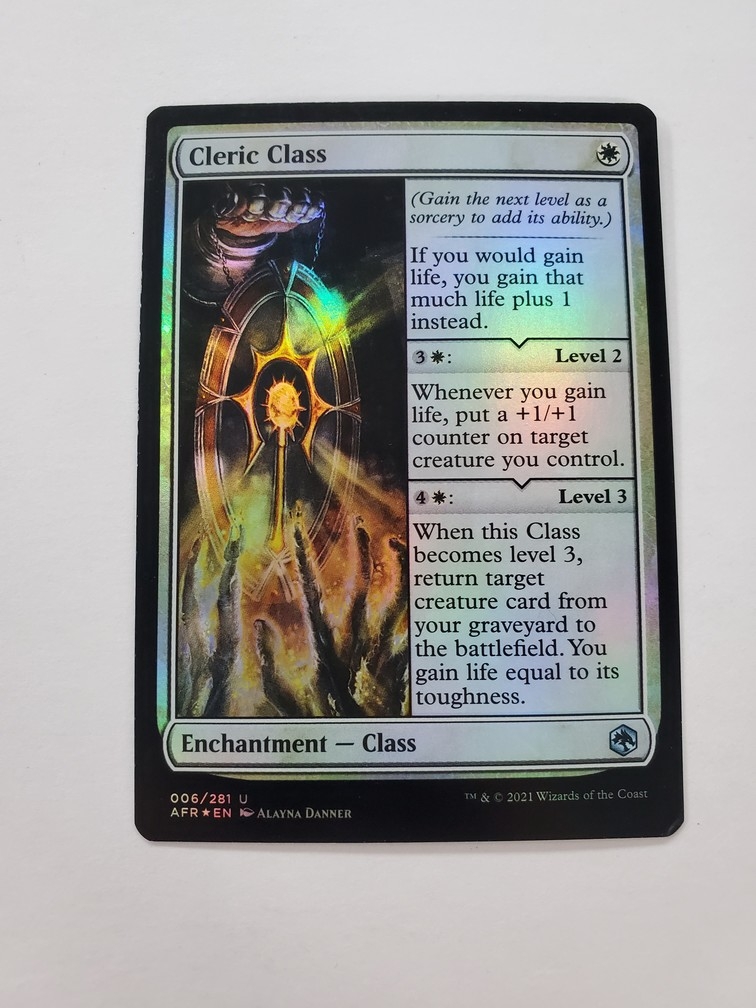 Cleric Class (Foil)