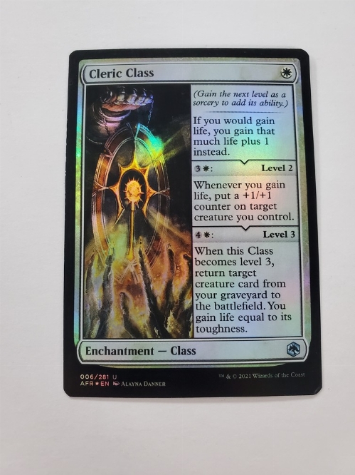 Cleric Class (Foil)