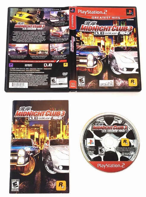 Midnight Club 3 (Dub Edition Remix) (Greatest Hits) (CIB)