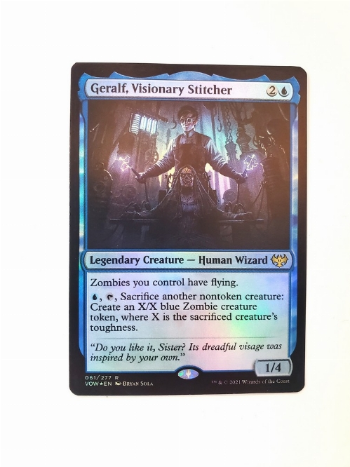 Geralf, Visionary Stitcher (Foil)