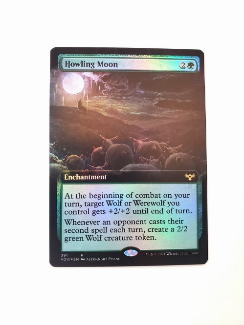 Howling Moon (Extended Art) (Foil)