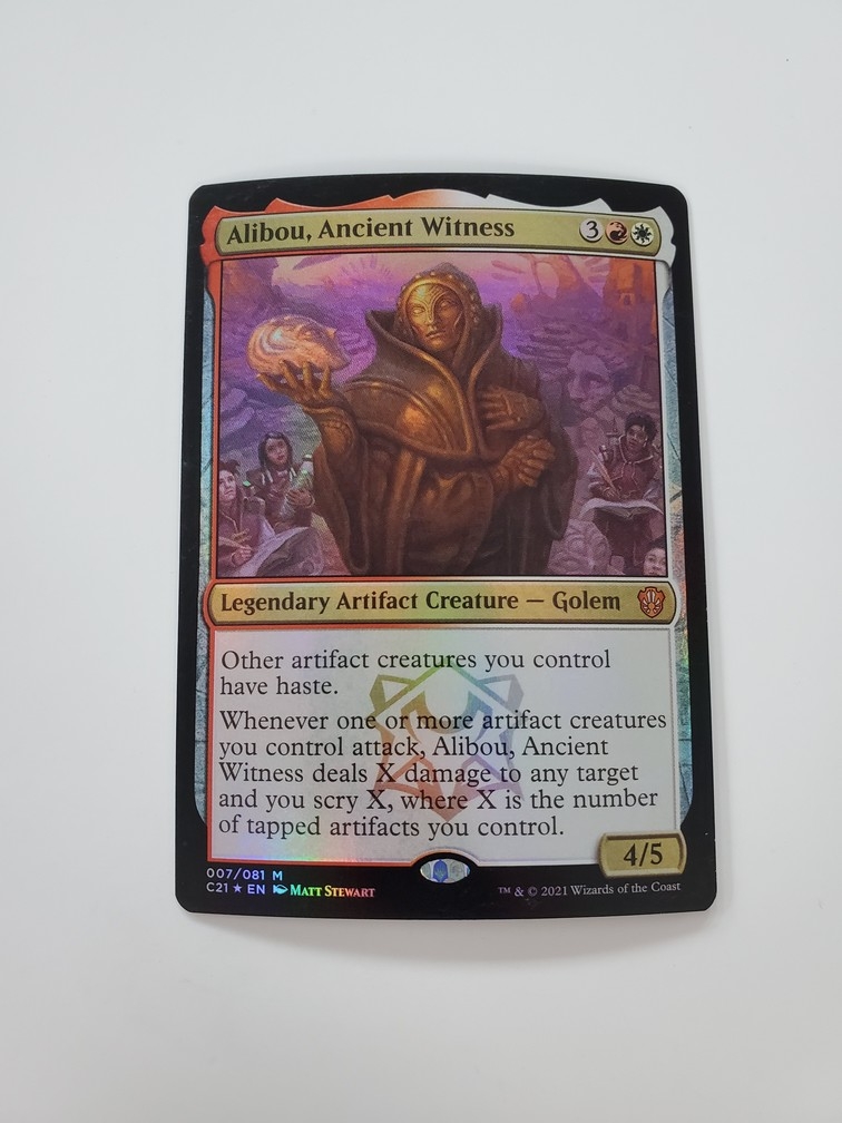 Alibou, Ancient Witness (Foil)