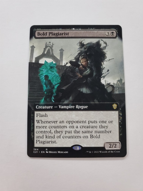 Bold Plagiarist (Extended Art)