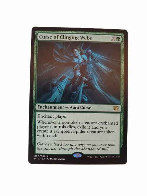 Curse of Clinging Webs