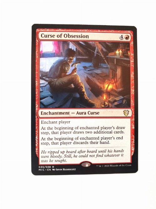 Curse of Obsession