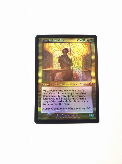 Garth One-Eye (Retro Frame) (Foil)