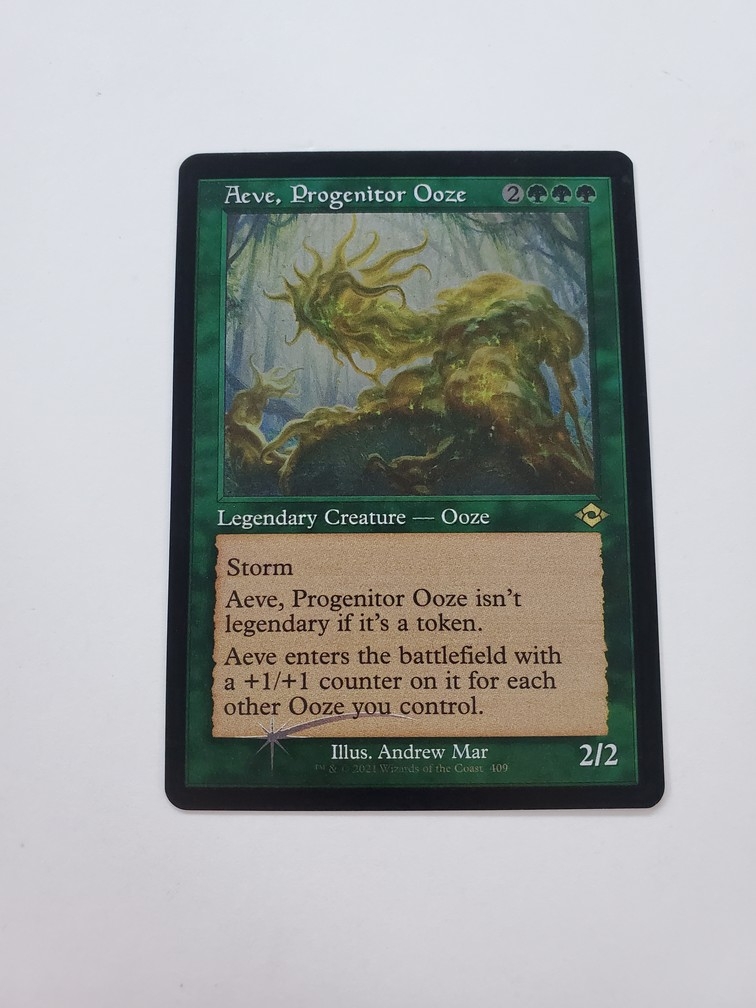 Aeve, Progenitor Ooze - Retro Frame (Etched Foil)