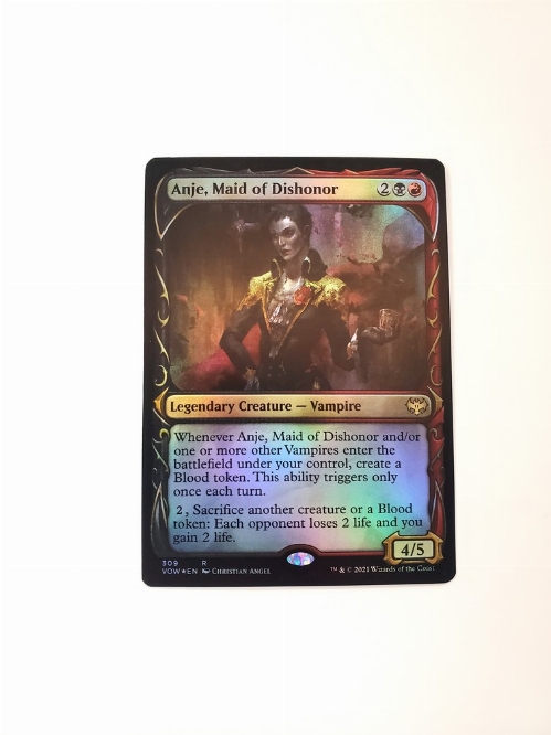 Anje, Maid of Dishonor (Showcase) (Foil)
