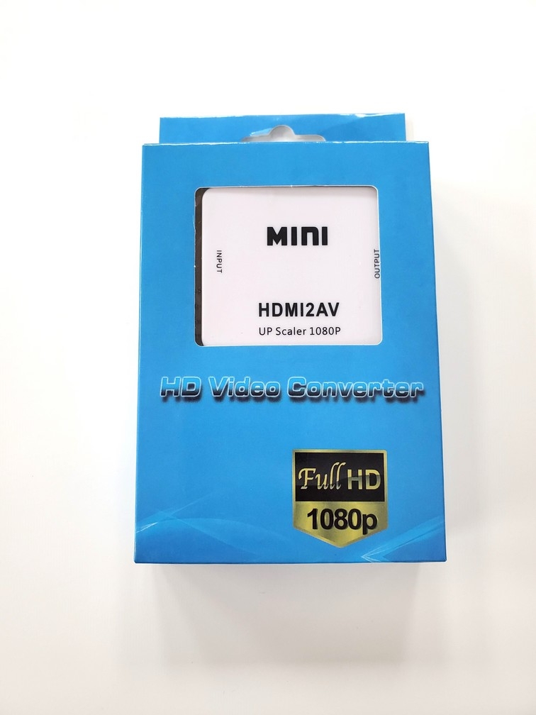 Mini HDMI2AV UP Scaler 1080P - HD Video Converter (NEW)