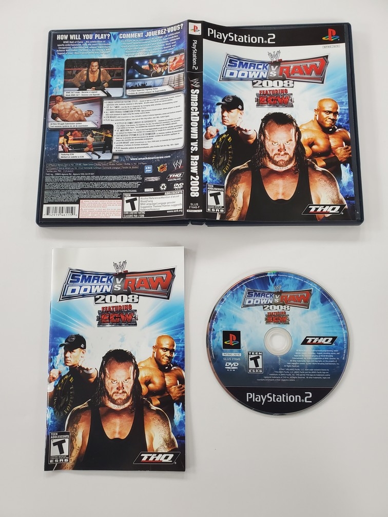 WWE Smackdown vs. Raw 2008 (CIB)