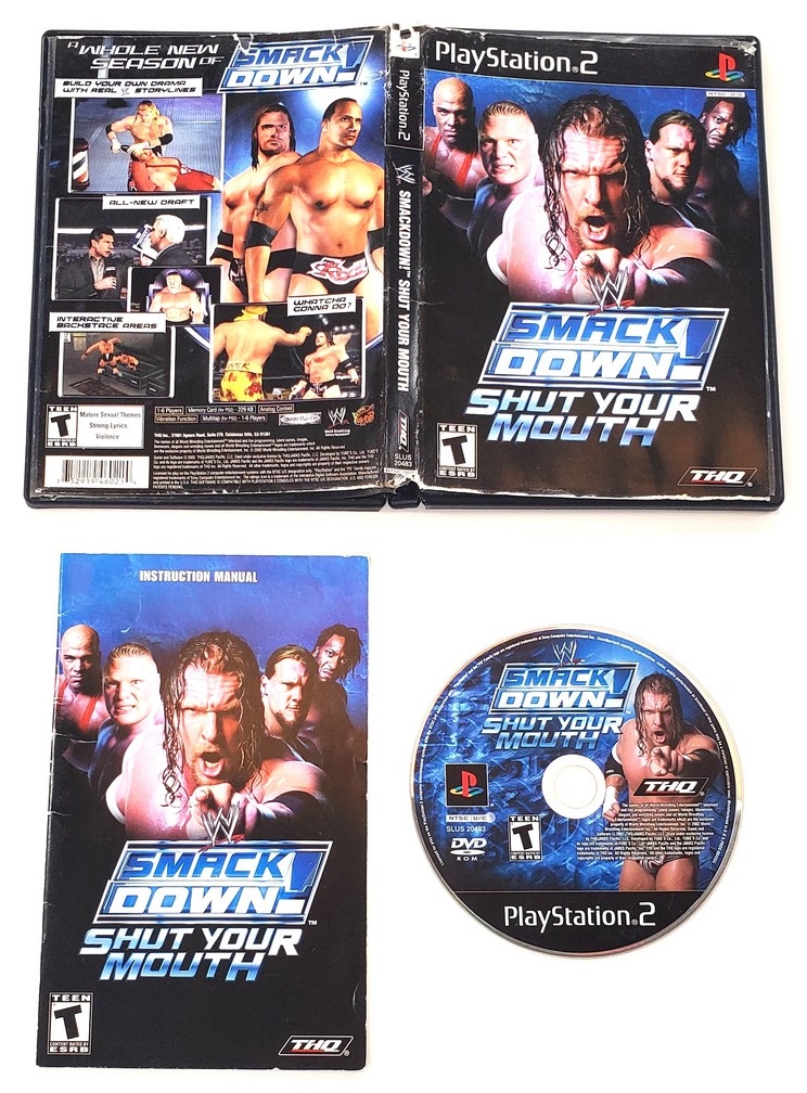WWE Smackdown!: Shut Your Mouth (CIB)