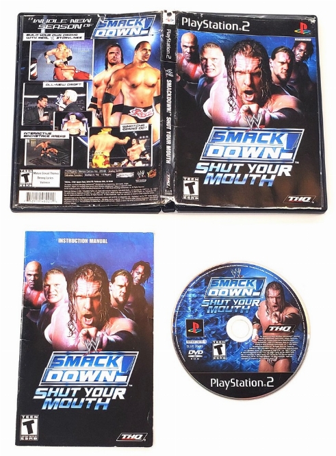 WWE Smackdown!: Shut Your Mouth (CIB)