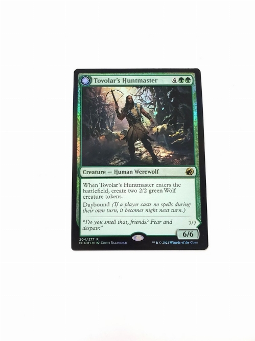 Tovolar's Huntmaster // Tovolar's Packleader (Foil)