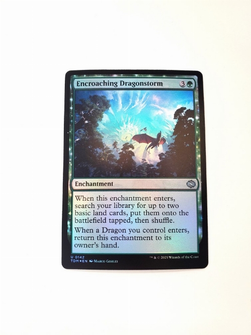 Encroaching Dragonstorm (Foil)