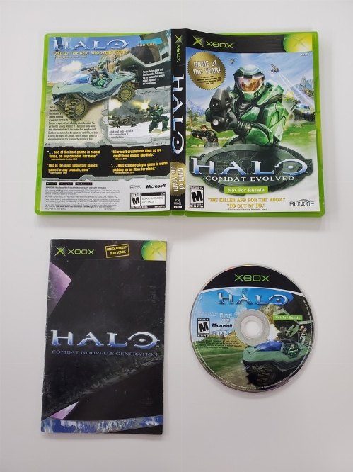 Halo: Combat Evolved (Game of the Year Edition) (Not for Resale) (CIB)