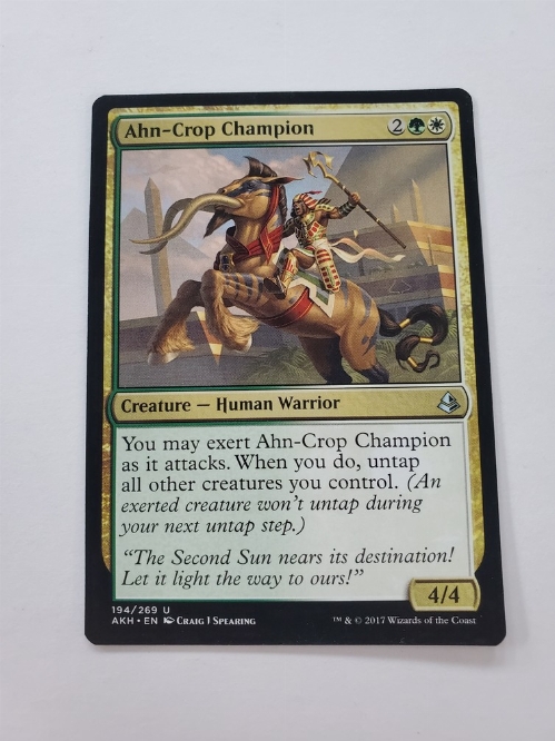 Ahn-Crop Champion