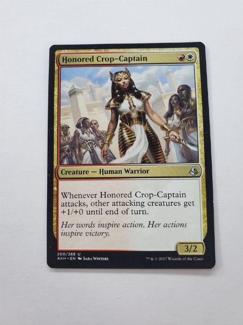 Honored Crop-Captain