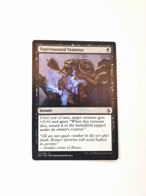 Supernatural Stamina