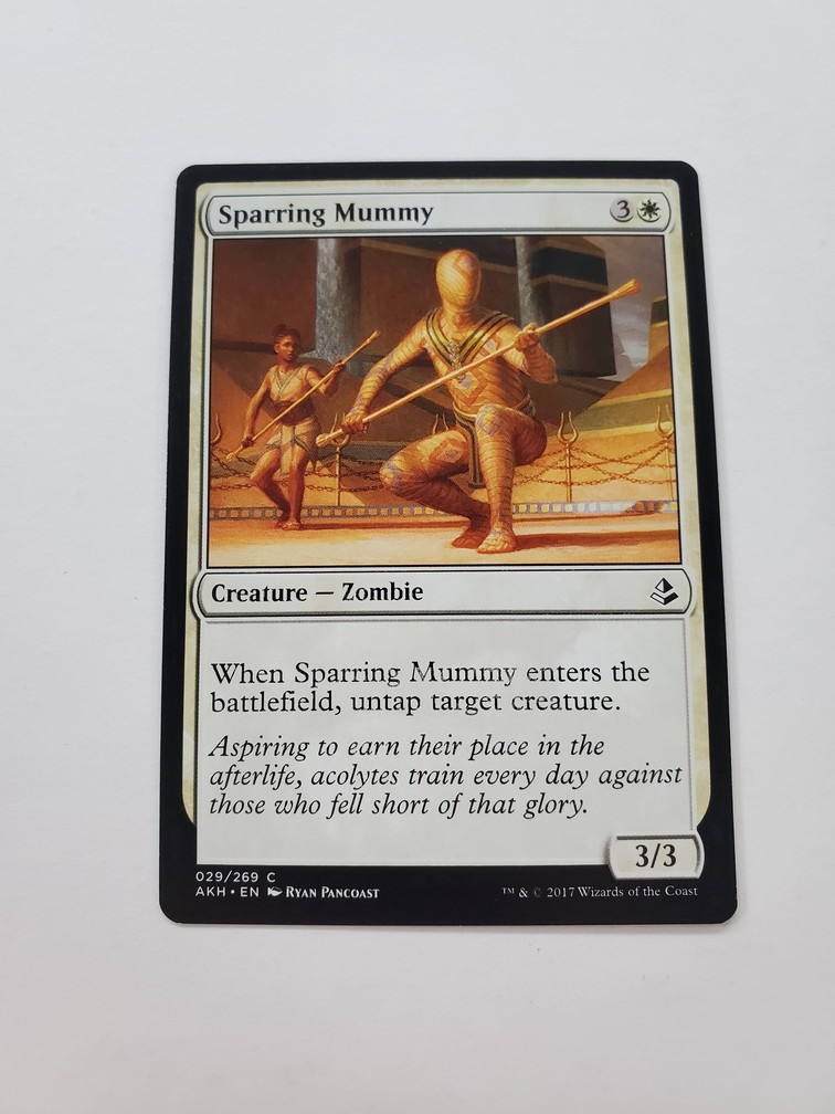 Sparring Mummy