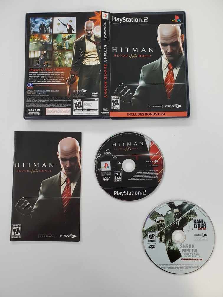 Hitman: Blood Money (Bonus Disc Included) (CIB)