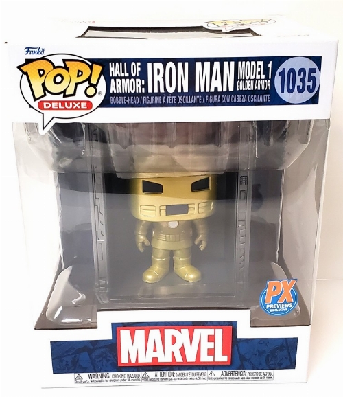 Marvel - Hall of Armor: Iron Man Model 1 Golden Armor (PX Previews Exclusive) #1035 (NEW)