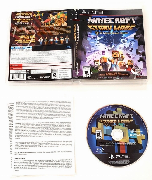 Minecraft: Story Mode - A Telltale Games Series (Season Pass Disc) (CIB)