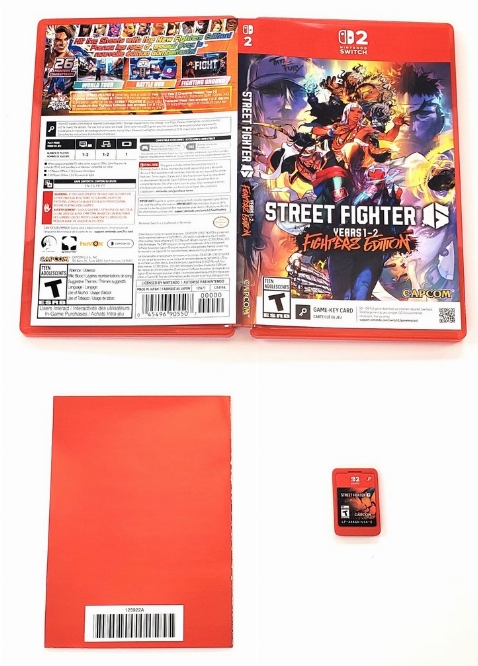 Street Fighter 6: Years 1-2 (Fighters Edition) (Game-Key Card) (CIB)