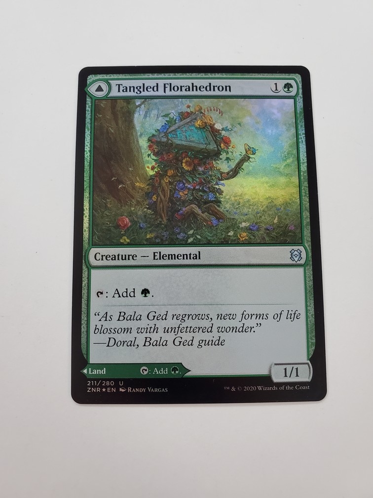 Tangled Florahedron // Tangled Vale (Foil)