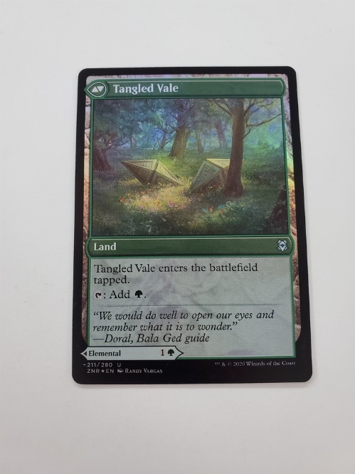 Tangled Florahedron // Tangled Vale (Foil)