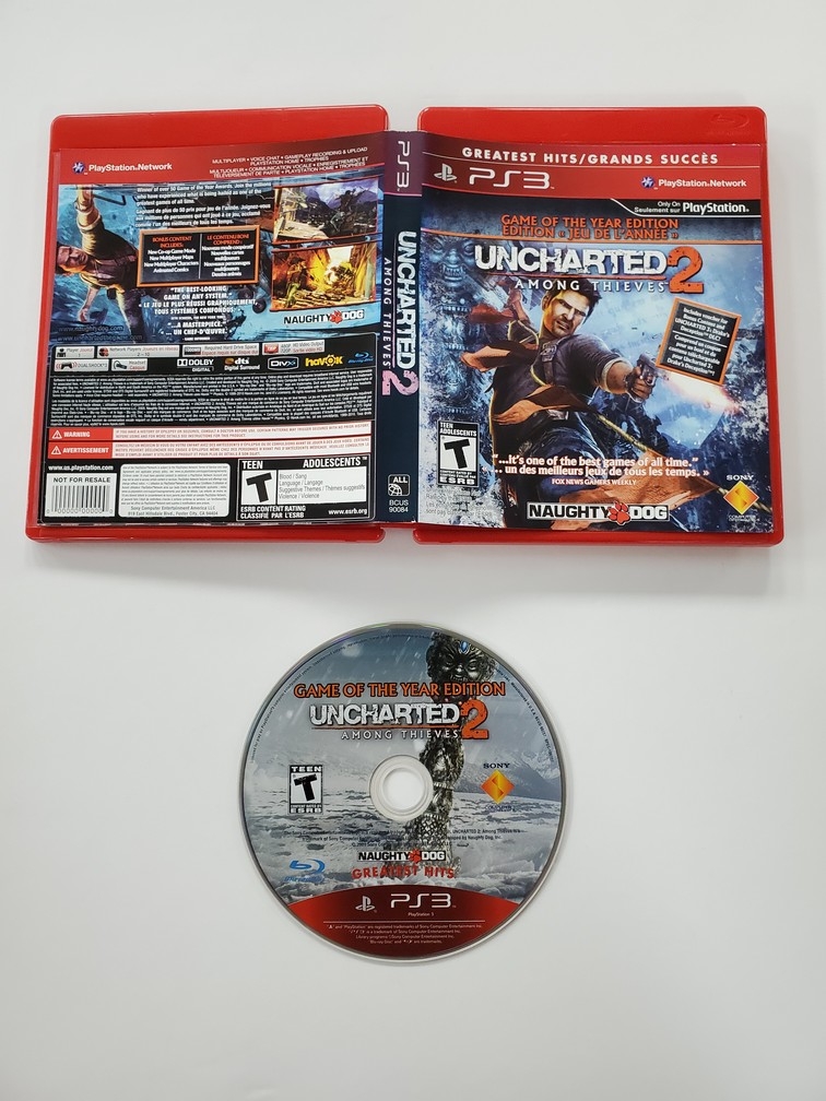 Uncharted 2: Among Thieves [Game of the Year Edition] (Greatest Hits) (CB)