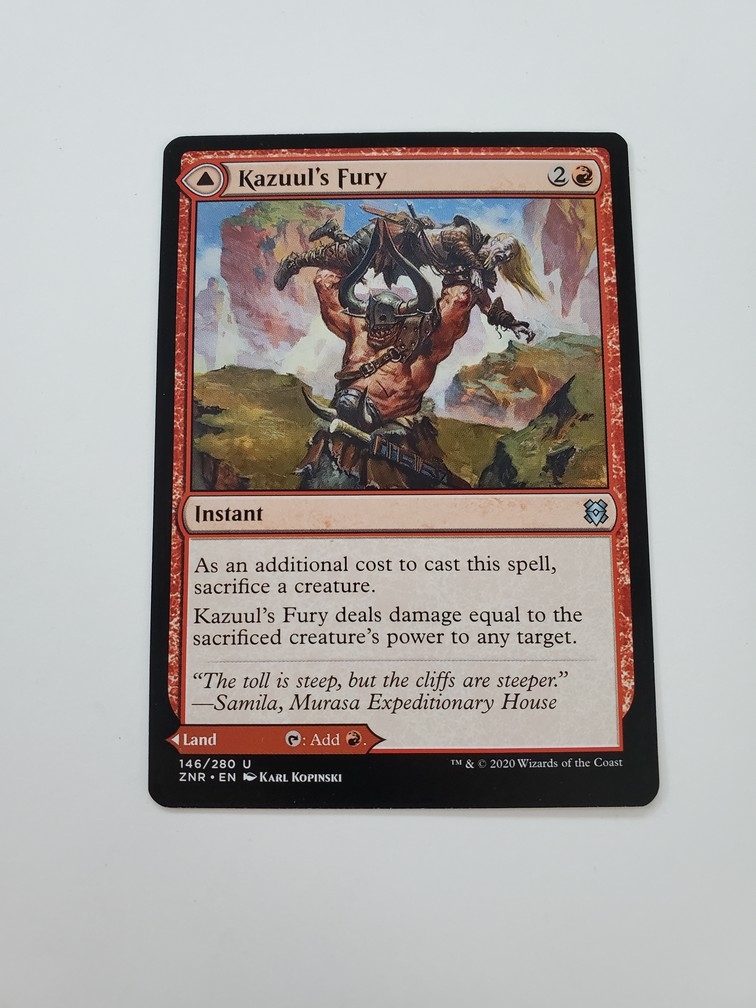 Kazuul's Fury // Kazuul's Cliffs