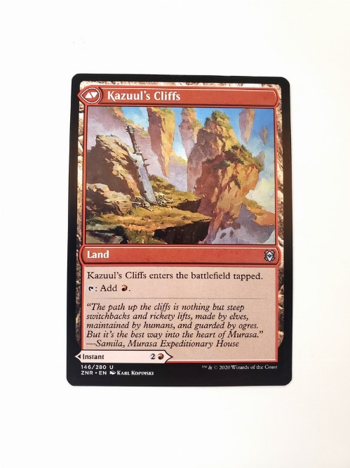 Kazuul's Fury // Kazuul's Cliffs