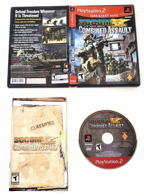 SOCOM: U.S. Navy Seals: Combined Assault (Greatest Hits) (CIB)