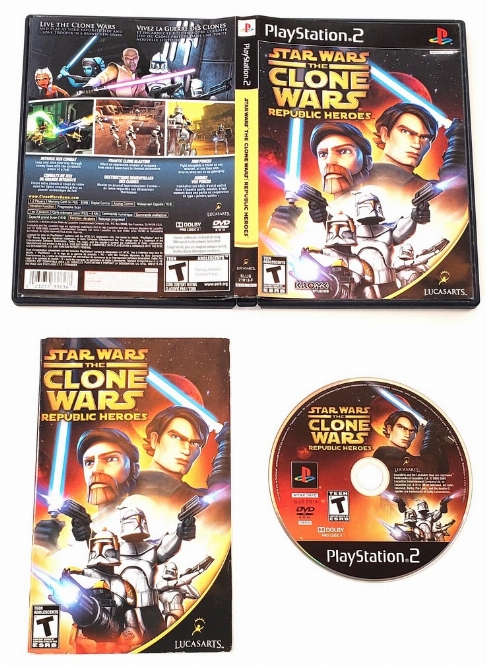 Star Wars: The Clone Wars - Republic Heroes (CIB)