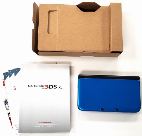 Nintendo 3DS XL - Blue & Black (CIB)
