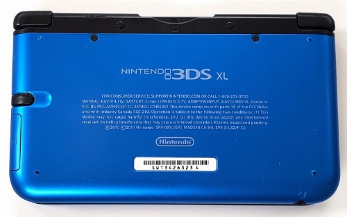 Nintendo 3DS XL - Blue & Black (CIB)