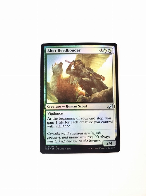 Alert Heedbonder (Foil)