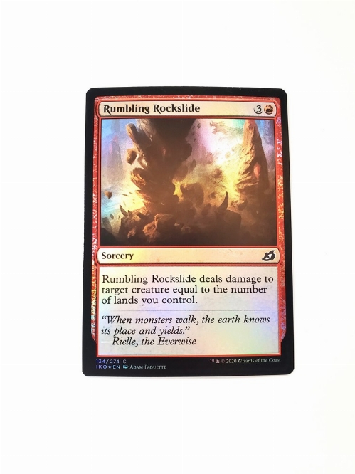 Rumbling Rockslide (Foil)