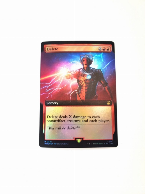 Delete (Extended Art) (Foil)