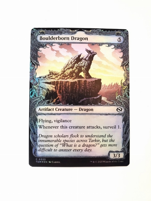Boulderborn Dragon (Showcase) (Foil)