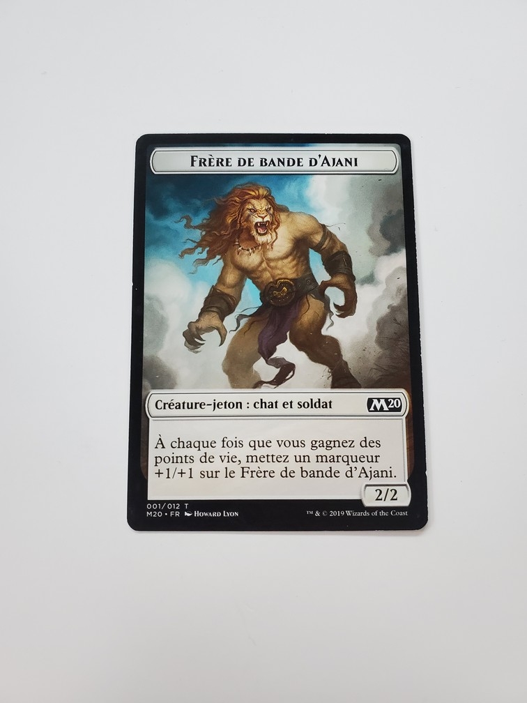 Ajani's Pridemate Token (Francaise)