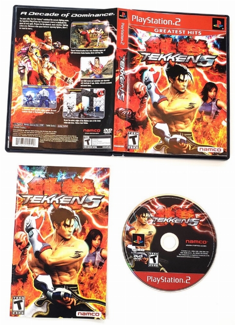 Tekken 5 [Greatest Hits] (CIB)