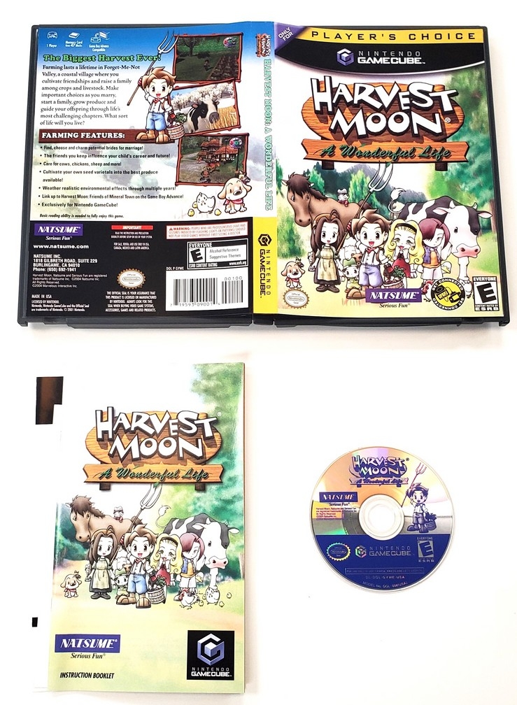 Harvest Moon: A Wonderful Life (Player's Choice) (CIB)