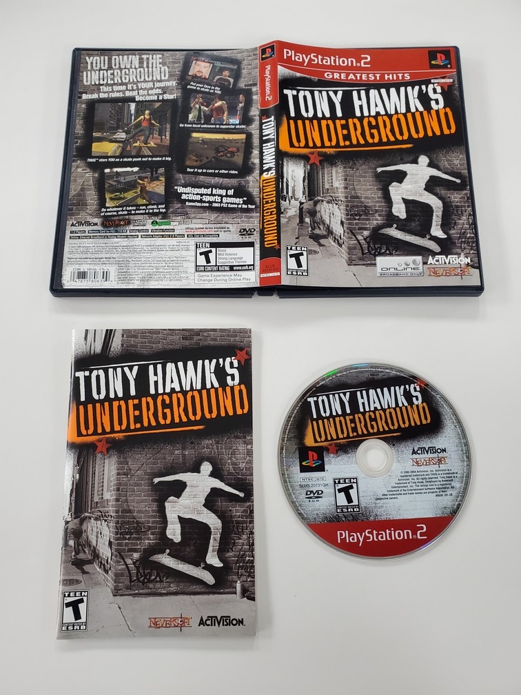 Tony Hawk's Underground [Greatest Hits] (CIB)