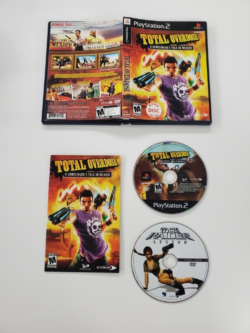 Total Overdose: A Gunslinger's Tale in Mexico + Tomb Raider Legend Demo (CIB)