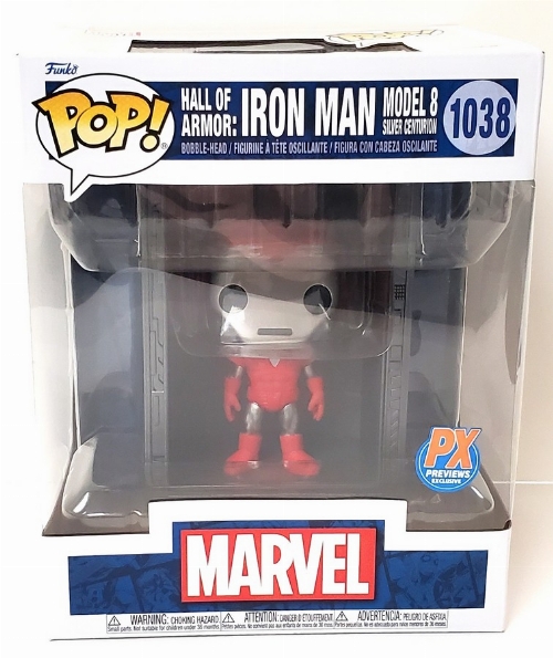 Marvel - Hall of Armor: Iron Man Model 8 Silver Centurion (PX Previews Exclusive) #1038 (NEW)