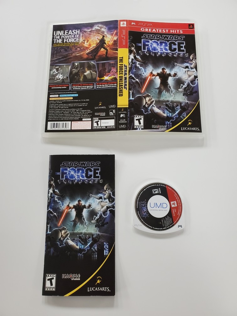 Star Wars: The Force Unleashed (Greatest Hits) (CIB)