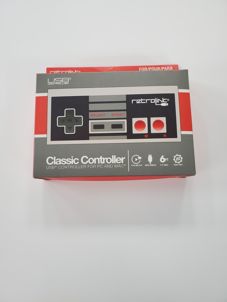 Retro Inc. Classic USB NES Controller (CIB)